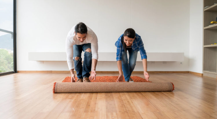 tapete para sala de estar