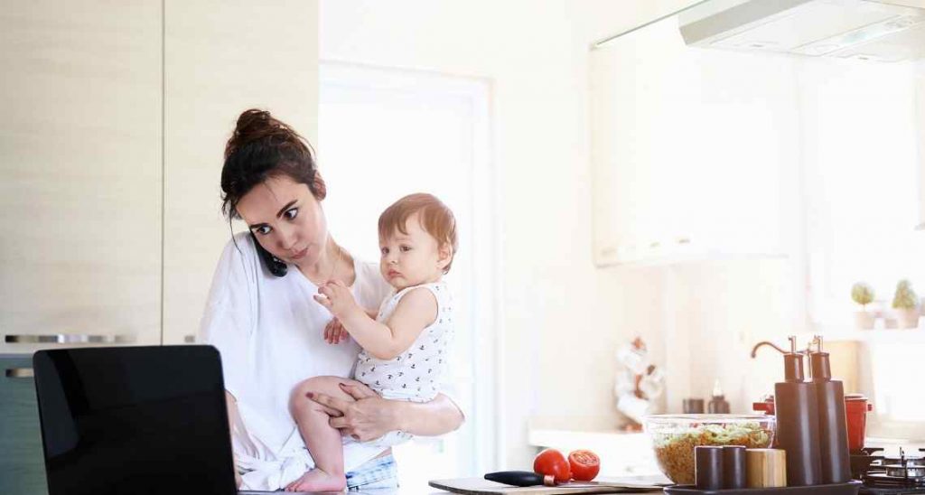 home office desorganizado