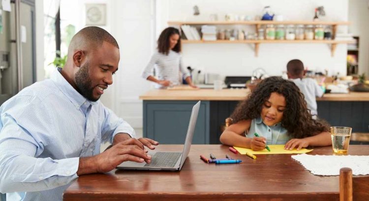conciliar trabalho e casa
